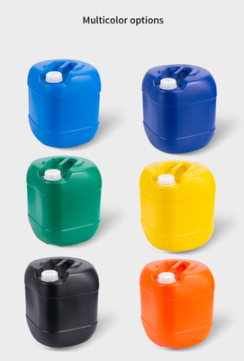 Kimya Endüstrisi için 25L Kare HDPE Plastik Konteyner HDPE Plastik Variller
