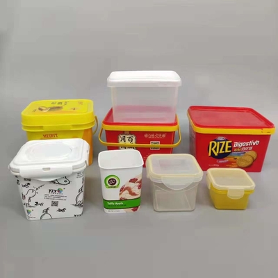 Uygun Kullanım Gıda Sınıfı Plastik Varil Çoklu Boyutlar Dikdörtgen Şekil