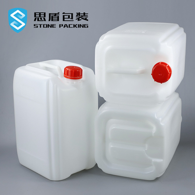 Kimyasal Depolama Beyaz Saydam 41mm Hdpe Bidon 20 Litre