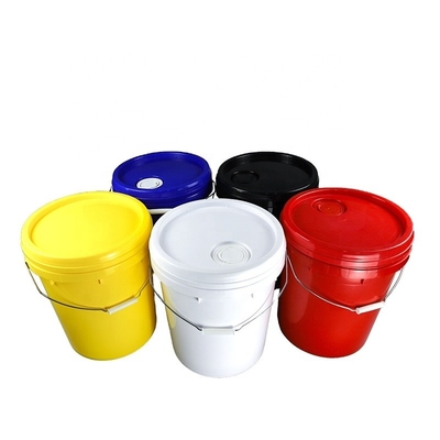 1.1mm Kalınlık 5 Galon Saplı Plastik Boya Kovası 10L 18L 20L