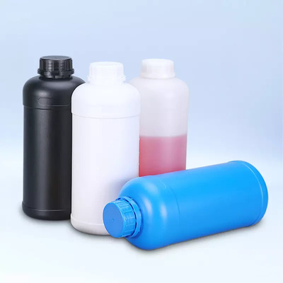 1000ml Pigment Mürekkep HDPE Plastik Konteyner Sıvı Ambalaj Kimyasal HDPE Plastik Şişe