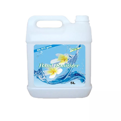 Sıvı Depolama İçin Yeniden Kullanılabilir Beyaz 5L HDPE Plastik Konteyner Kare Şekilli Sürahi