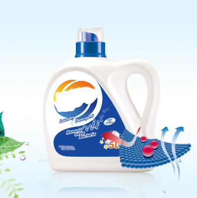 5L Sıvı Çamaşır Deterjanı Şişesi Vidalı Kapaklı Yeniden Doldurulabilir Kaplar