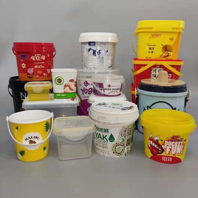 Gıda Sınıfı Plastik 20 Litre Boya Kovası Çeşitli Renk Boyutları Kapaklı