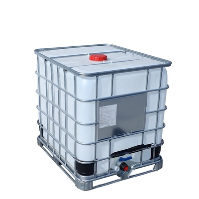ISO9001 Kare IBC HDPE Kimyasal Depolama Tankları 1.2*1*1.5m