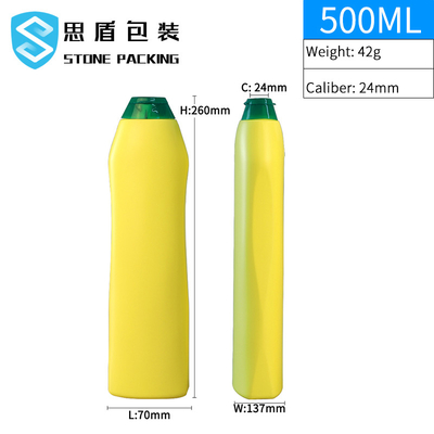 Yüksek Yoğunluklu Polietilen 500ml Losyon Şişesi