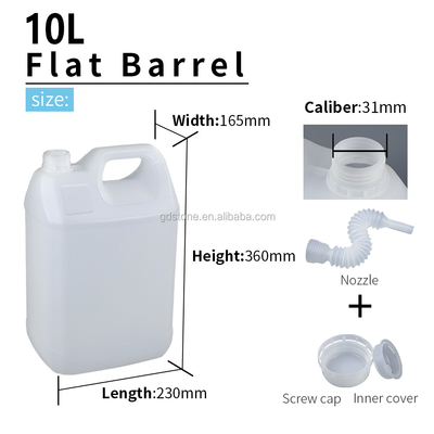 Sidun 10 Litre Saplı Plastik Şişe 230*165*360mm 300g