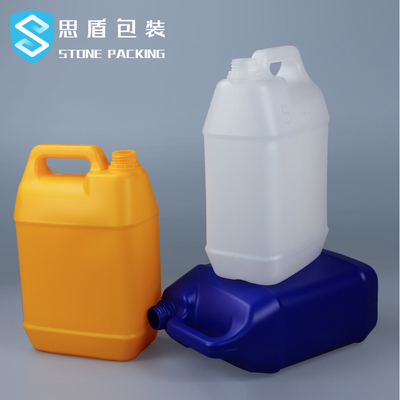 Kalibre 35mm Kimyasal Sıvı 5l HDPE Plastik Kap Sızdırmaz