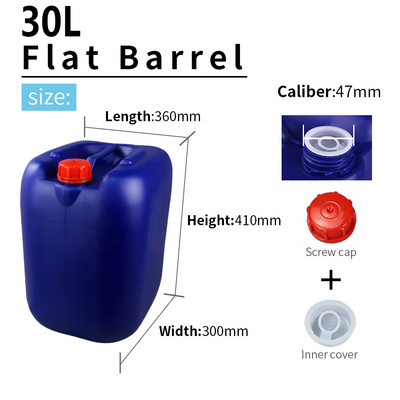 Gıda Sınıfı 30l Kare Plastik Saplı Varil 1.5KG