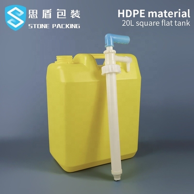 41mm 20l HDPE Plastik Bidon, Dış Müdahale Korumalı Kapaklı