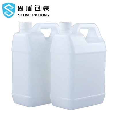 4L 1 Galon Kimyasal Kaplar HDPE Bidon 176*108*280mm