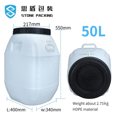 80*47mm HDPE Plastik Kap 50 Litre