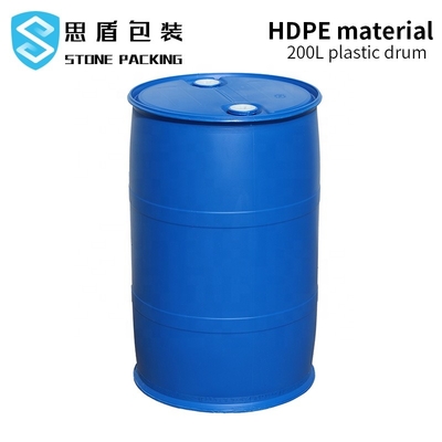 SIDUN Kimyasal Sızdırmaz HDPE 200L Plastik Varil 590*590mm