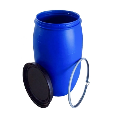 Silindirik Mavi Kimyasal 200l 55 Galon Plastik Varil 585*970mm 9kg
