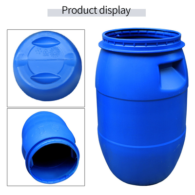 Silindir HDPE Plastik Kap 30l 160l Demir Çemberli
