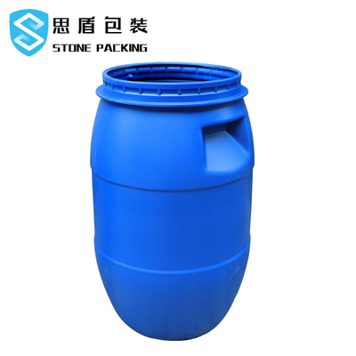 Silindir HDPE Plastik Kap 30l 160l Demir Çemberli