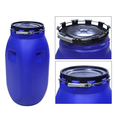 110L HDPE Plastik Kap OEM ODM HDPE Mavi Kova 4.5kg