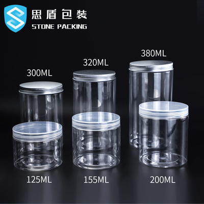 55*65MM PET Vidalı Kapaklı Plastik Şişeler 13g