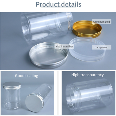 55*65MM PET Vidalı Kapaklı Plastik Şişeler 13g