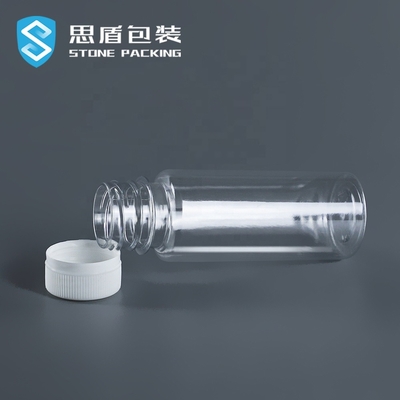 SIDUN 100ml Vidalı Kapaklı PET Plastik Şişe 39*116mm