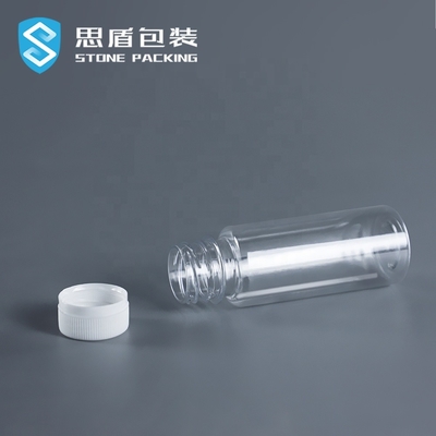 SIDUN 100ml Vidalı Kapaklı PET Plastik Şişe 39*116mm
