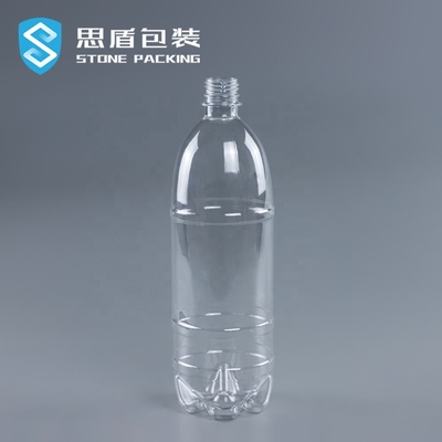 İçecek Sütü için 1250ml 22mm Boş Pepsi PET Plastik Vidalı Şişeler