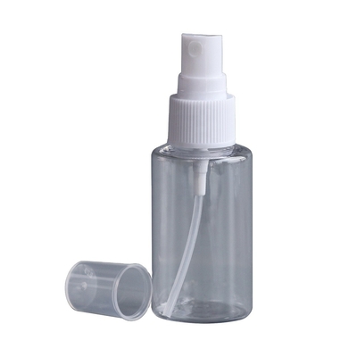 Geri Dönüştürülebilir 40ml Alkol Şeffaf PET Sprey Şişe 73*34mm