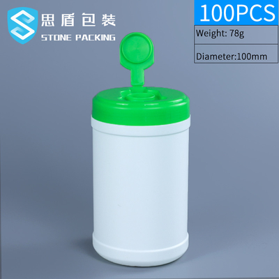 Mat HDPE Plastik Kap 750ML Üstü Açık HDPE Varil