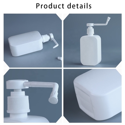 Dezenfektan 500ml Plastik Pompa PET Plastik Şişeler Kalibre 25mm