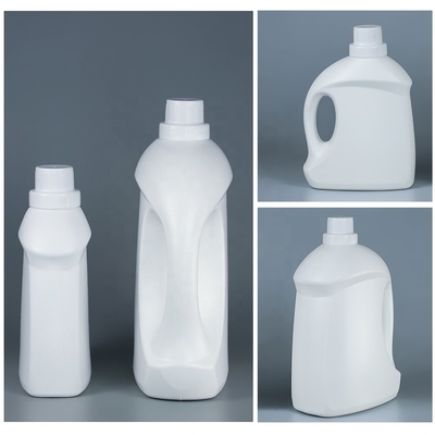 60mm Vidalı Kapaklı HDPE Boş Çamaşır Deterjanı Şişeleri 2kg 5kg