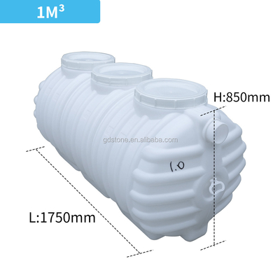 850*1750mm RV Septik Depolama HDPE Plastik Su Depoları 1800mm 1850mm 1950mm
